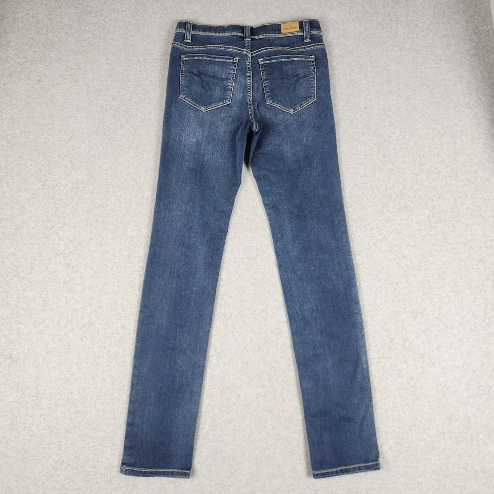 Jordache Skinny Jeans Girls 18 Blue Denim Cotton Stretch Slim Fit Streetwear